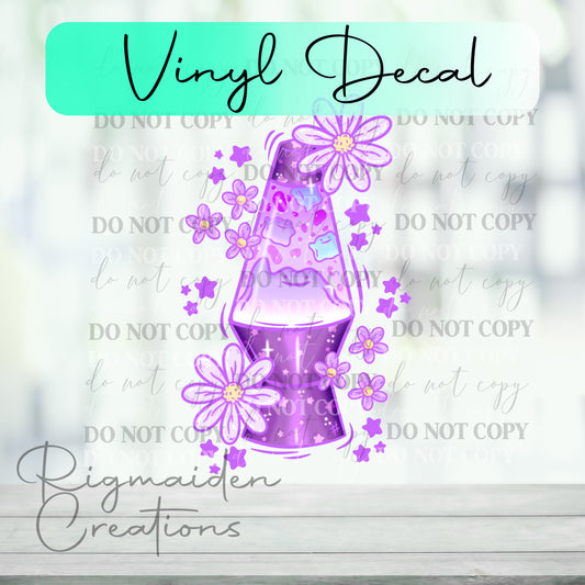 Lava Lamp Ditto Vinyl Decal