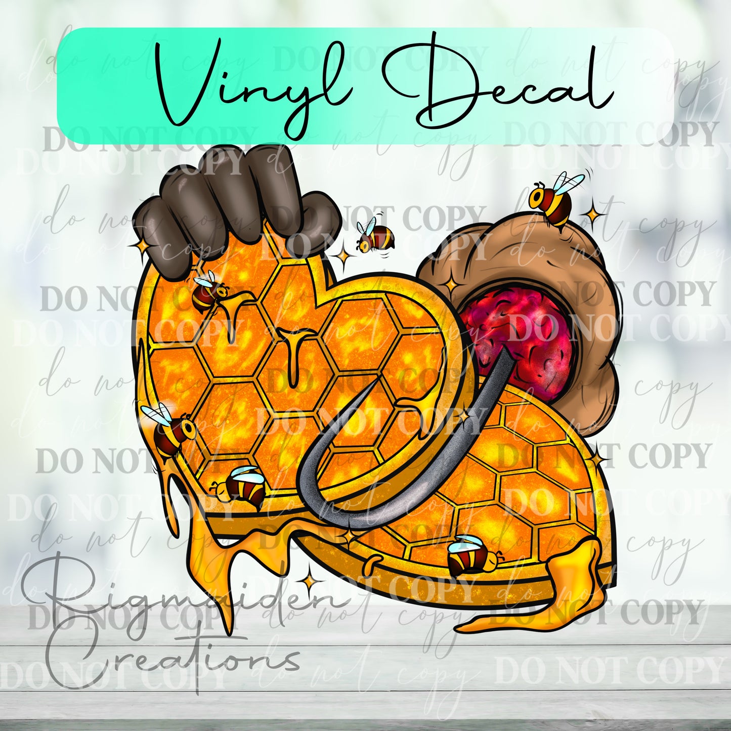 Candyman Bees Vinyl Decal