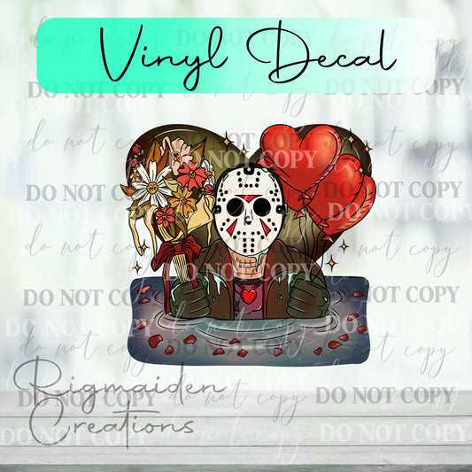 Jason Valentines Vinyl Decal