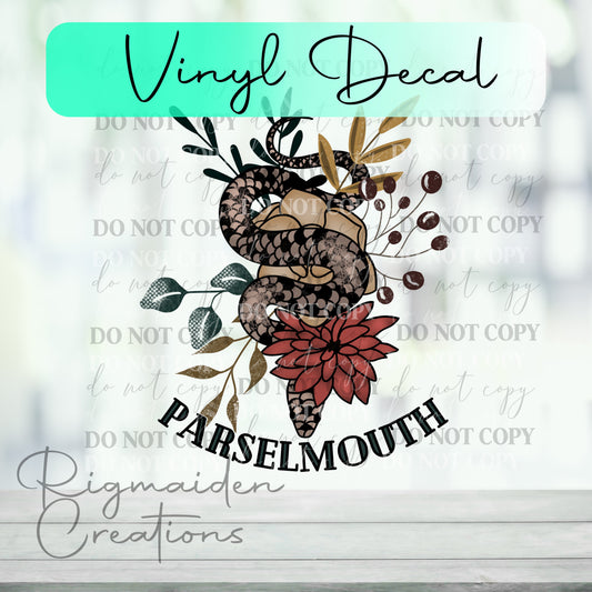 Parselmouth Decal