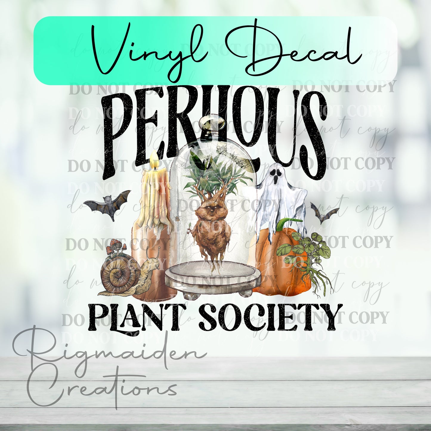 Perilous Plant Decal