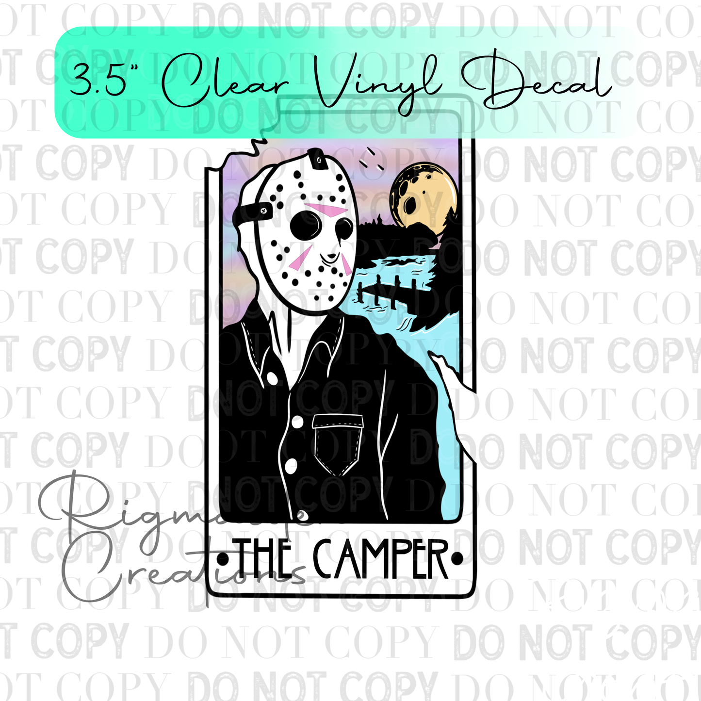 Pastel Horror Tarot Vinyl Decal