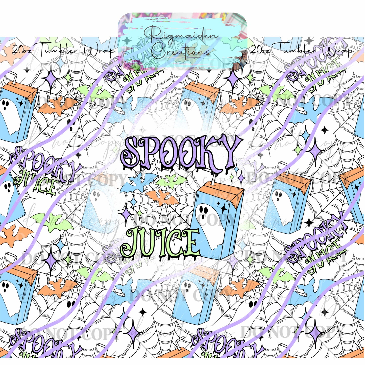 Spooky Juice - 20oz Tumbler Wrap