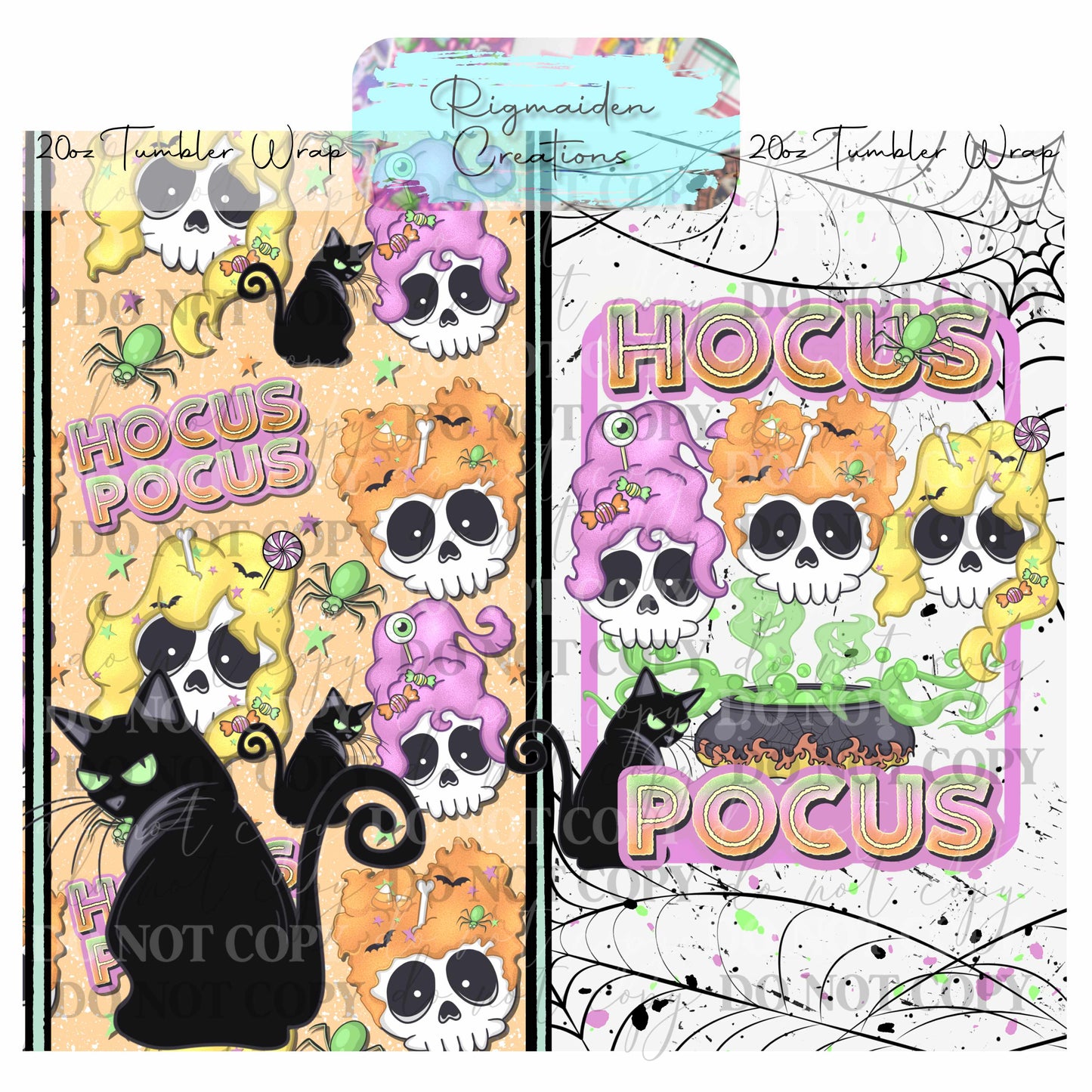 Bewitching Sisters - 20oz Tumbler Wrap