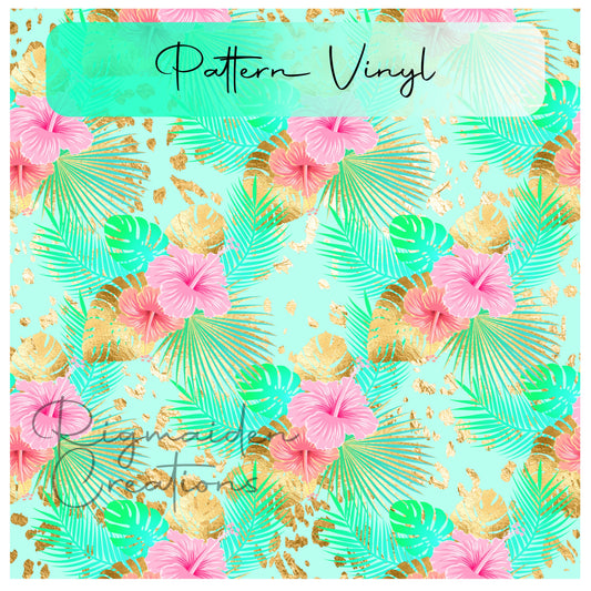 Tropical Floral 2 Vinyl