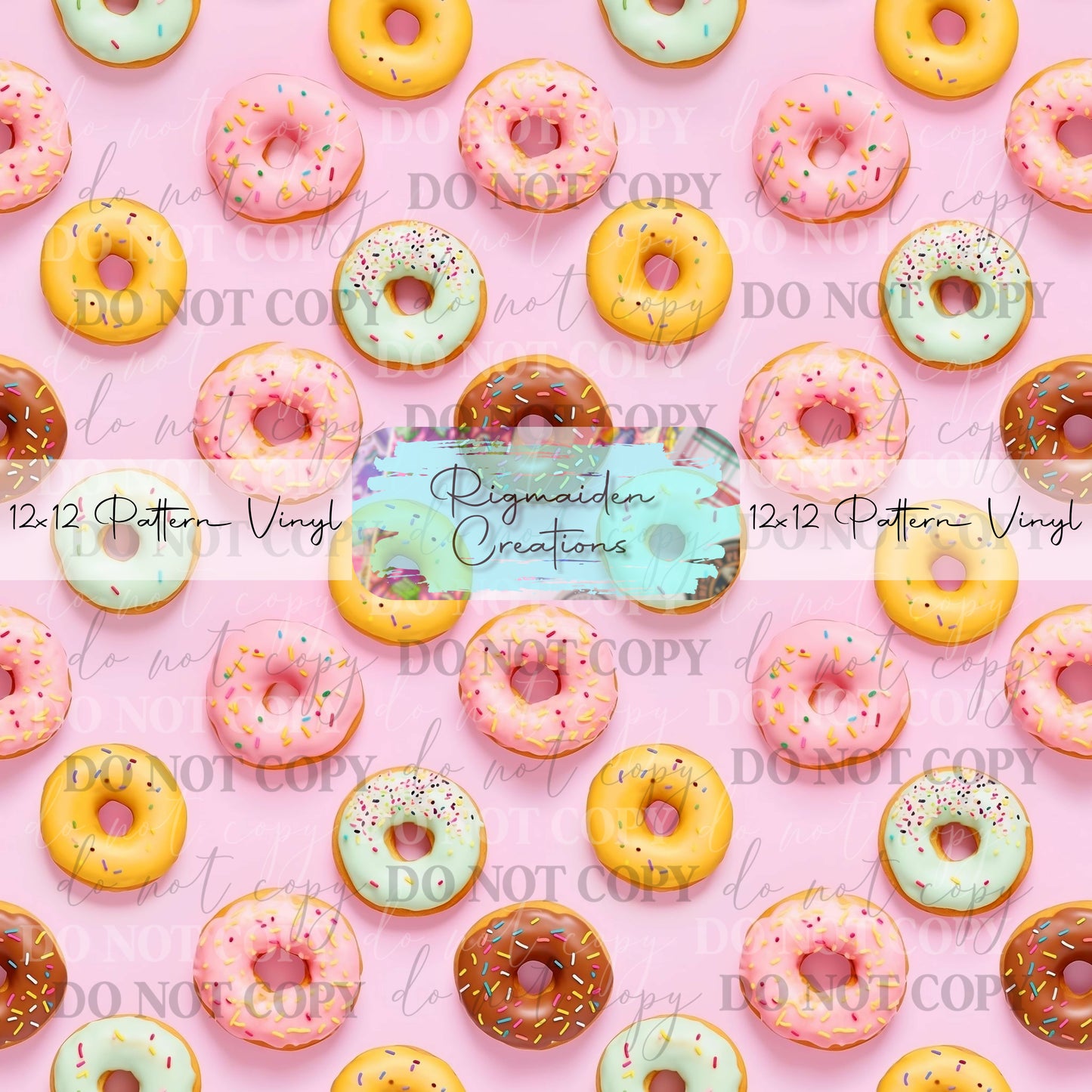 Colorful Donut Vinyl