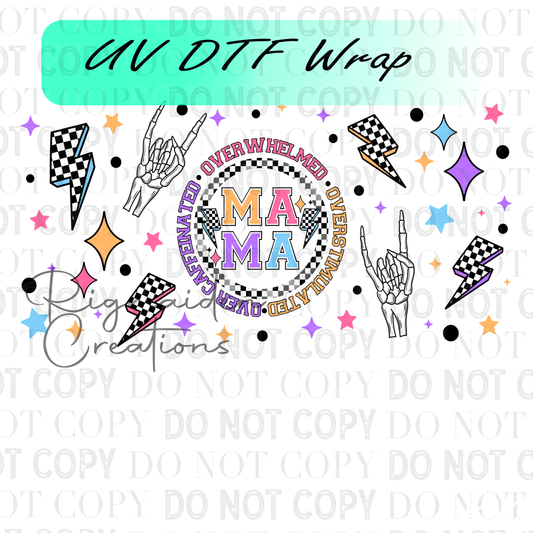 Neon Mama UV DTF Wrap